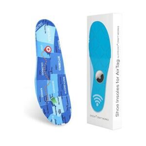 Shoe Insoles for AirTag Tracking and Positioning